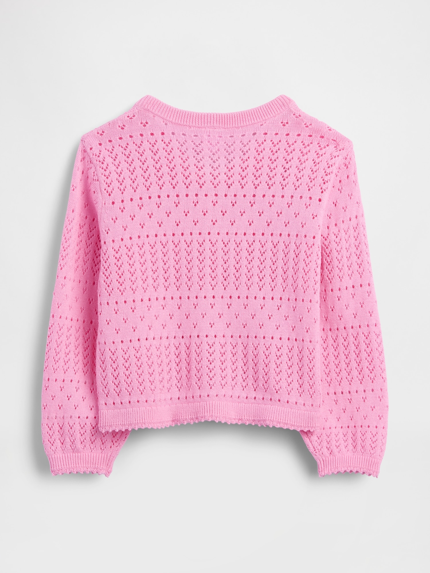 Baby & Toddler Pointelle Cardigan Sweater