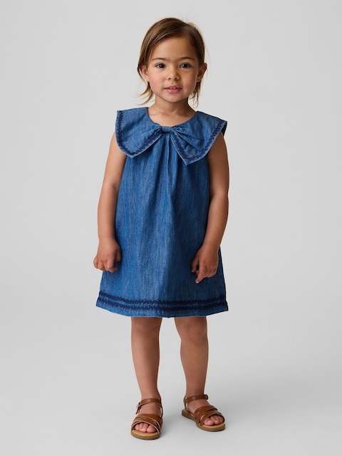 Baby & Toddler Denim Sailor Dress