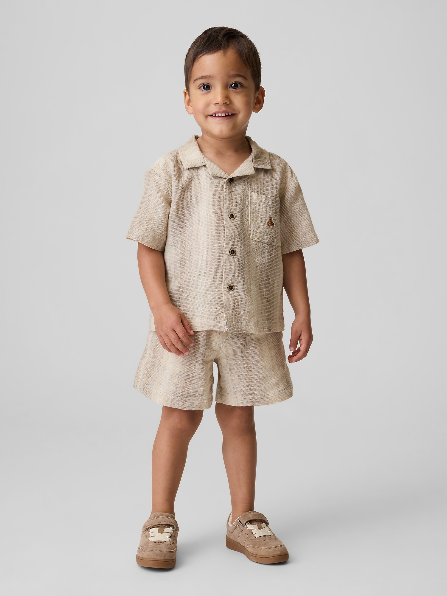 Baby & Toddler Waffle Cabana Outfit Set