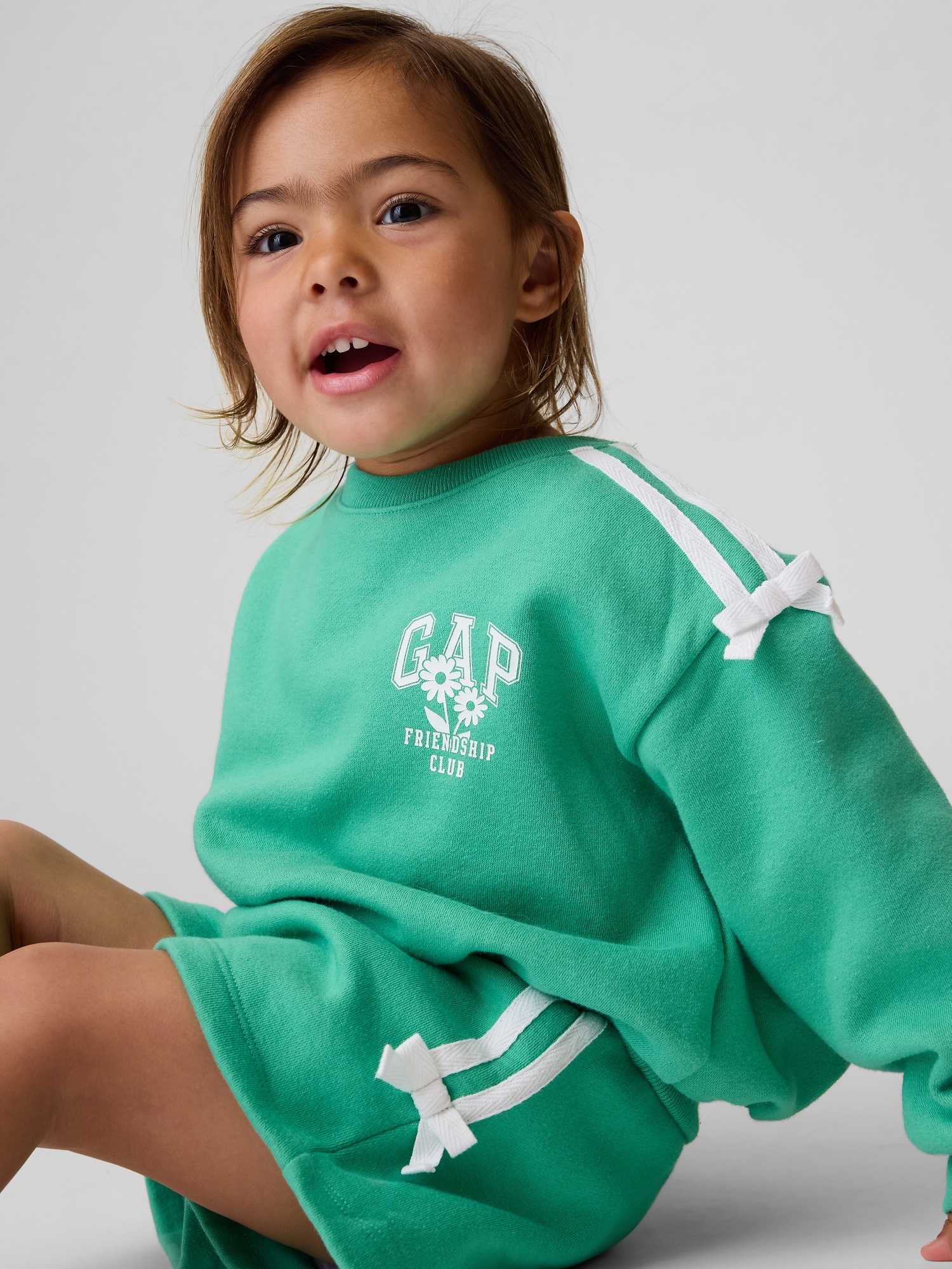Baby & Toddler VintageSoft Bow Logo Sweat Set