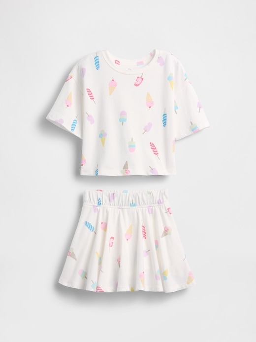 Image number 2 showing, Baby & Toddler Skort Outfit Set