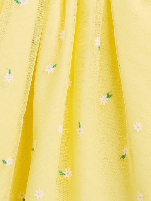 Image number 4 showing, Baby & Toddler Embroidered Daisy Tulle Dress