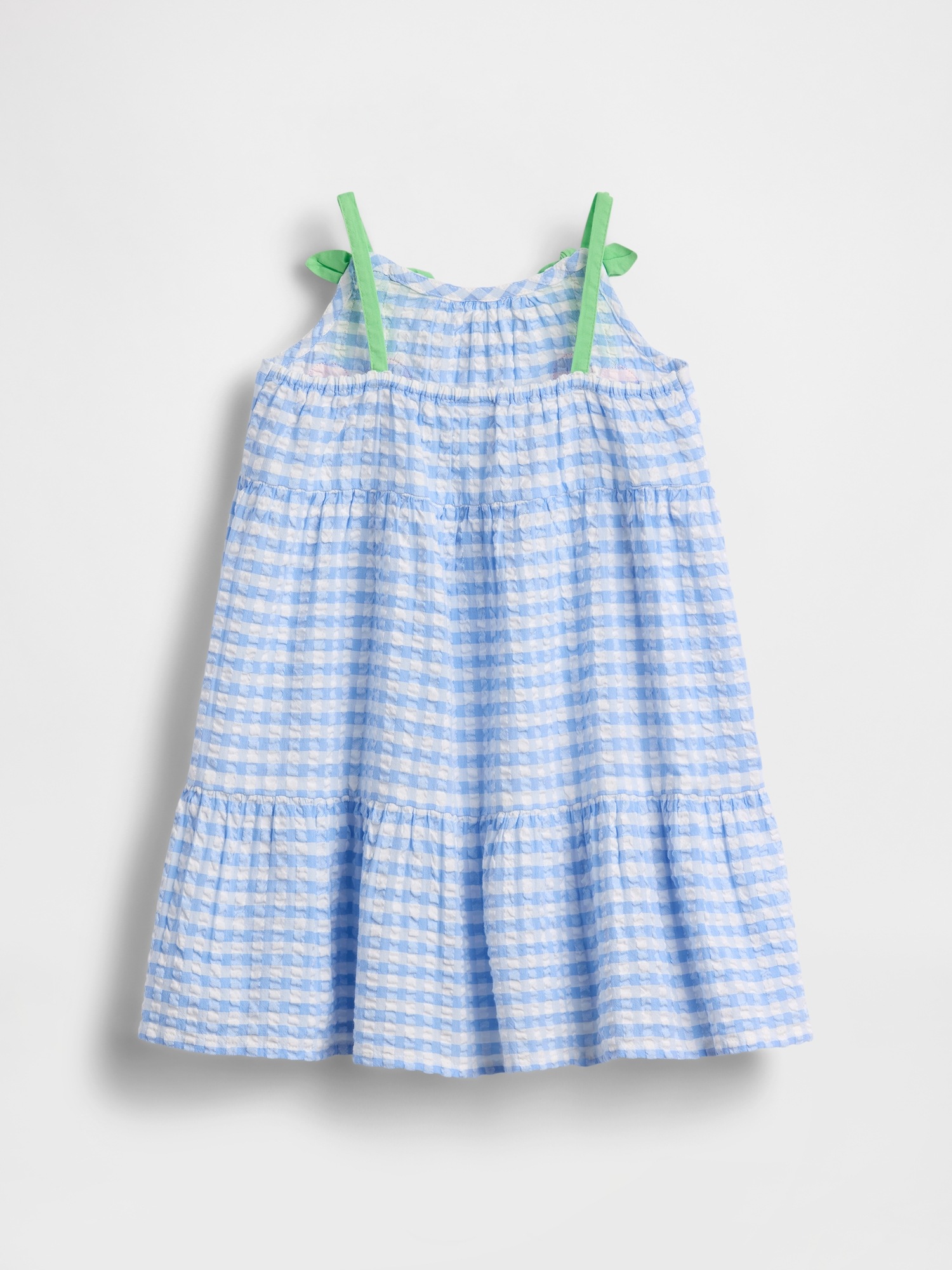 Детские платья Gap Baby & Toddler Gingham Cherry Dress — фото 3