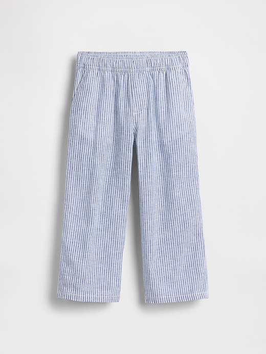Image number 2 showing, Baby & Toddler Linen-Cotton Pull-On Pants