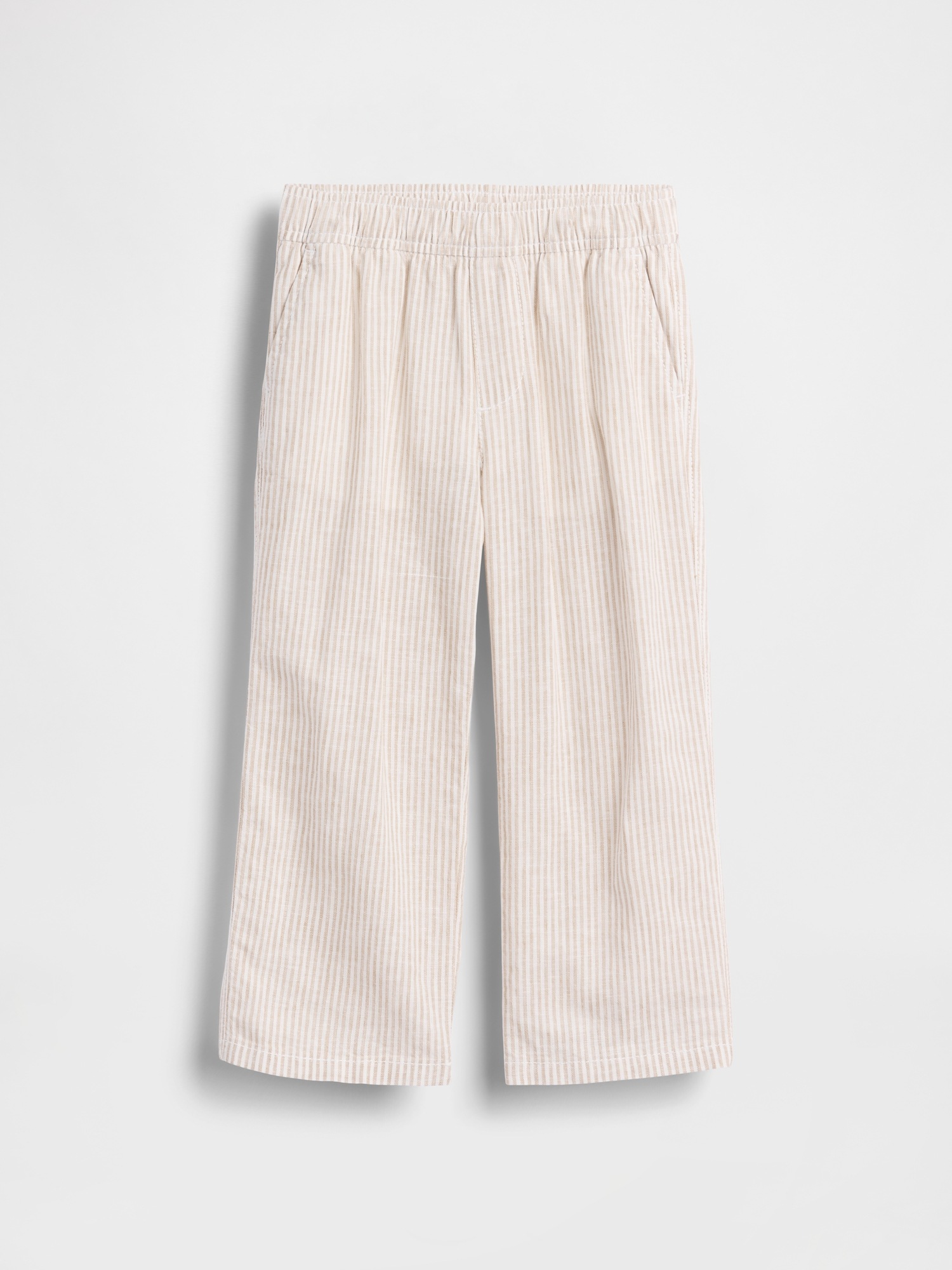 Детские брюки Gap Baby & Toddler Linen-Cotton Pull-On Pants — фото 2