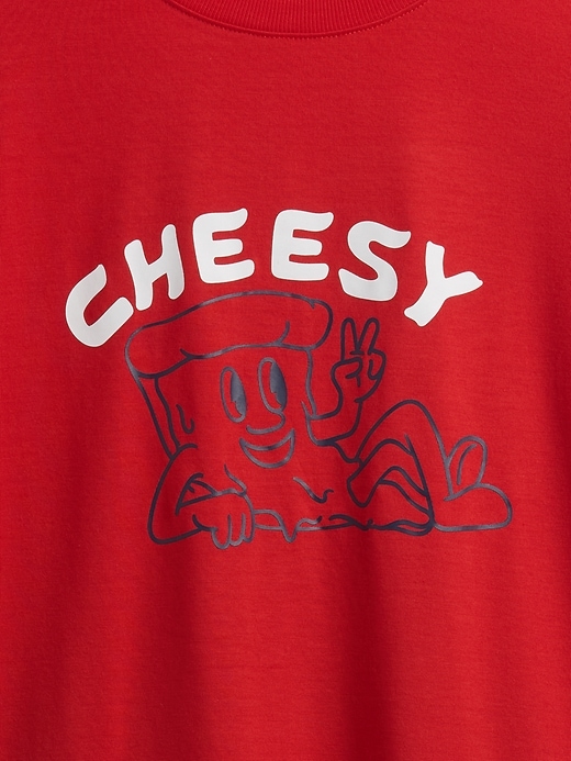 Image number 3 showing, Kids Oversized Recycled PJ Short Set