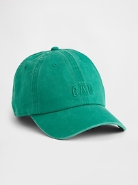 Image number 1 showing, Washed Logo Baseball Hat