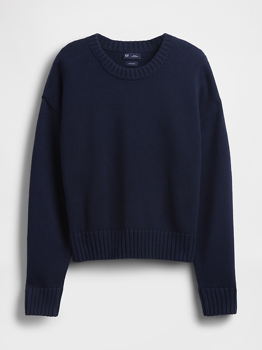 Image number 5 showing, 100% Cotton Oversized Sweater