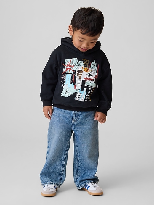 Image number 1 showing, Jean-Michel Basquiat Toddler VintageSoft Hoodie