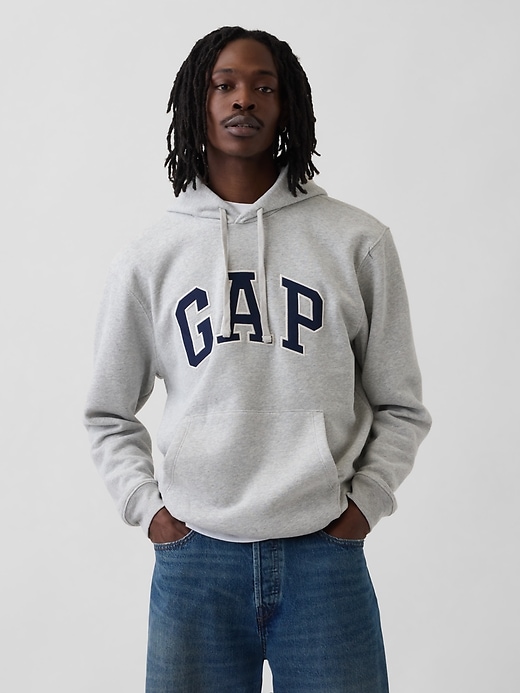 Adult VintageSoft Arch Logo Hoodie | Gap