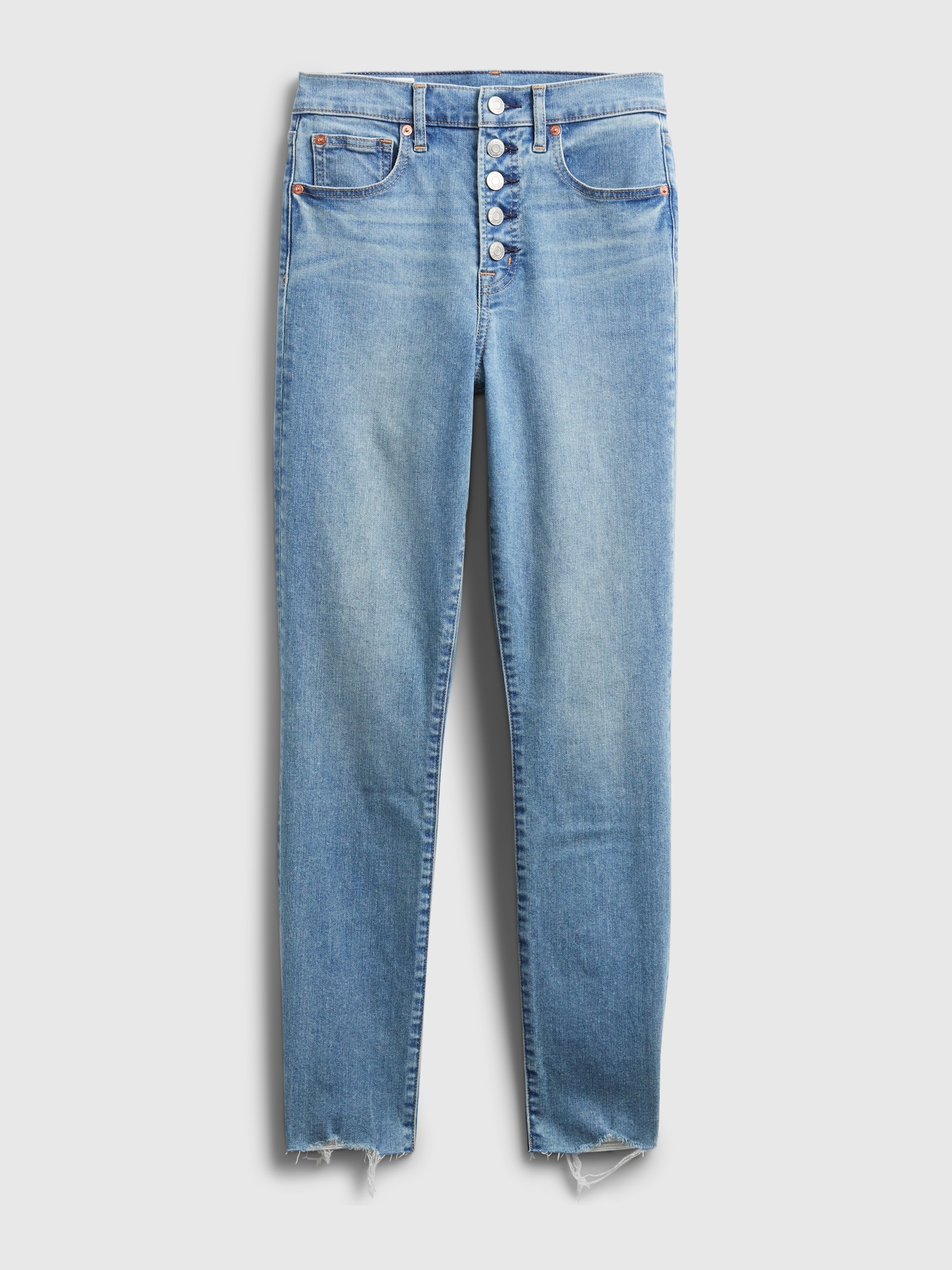 High Rise True Skinny Jeans with Secret Smoothing Pockets