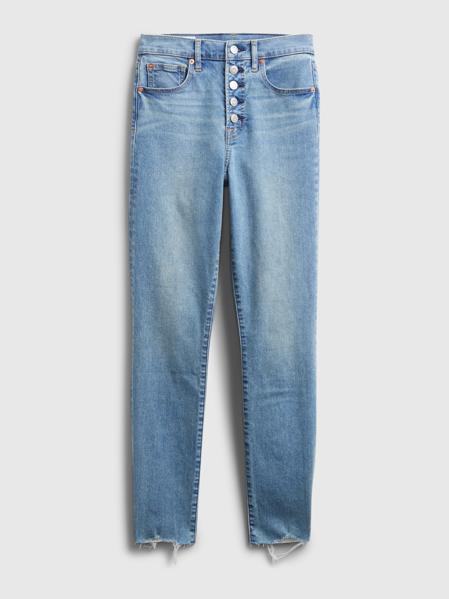 Женские джинсы Gap High Rise True Skinny Jeans with Secret Smoothing Pockets