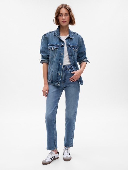 Image number 2 showing, Sky High Straight Leg Jeans