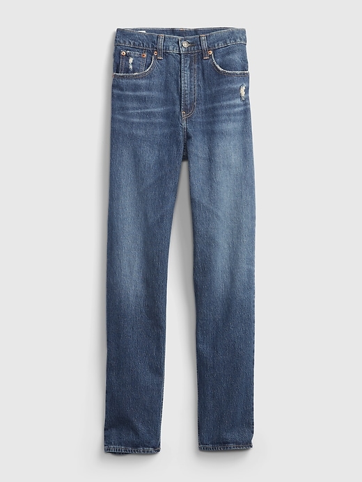 Image number 1 showing, Sky High Straight Leg Jeans
