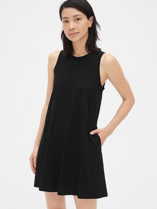 Image number 2 showing, Sleeveless Swing Dress