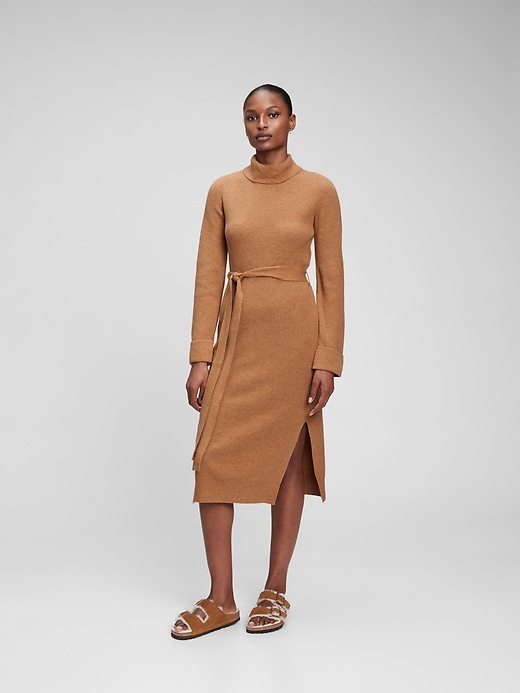 Image number 2 showing, Softest Turtleneck Sweater Dress
