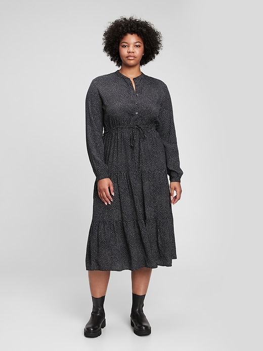 Image number 3 showing, Tiered Midi Dress