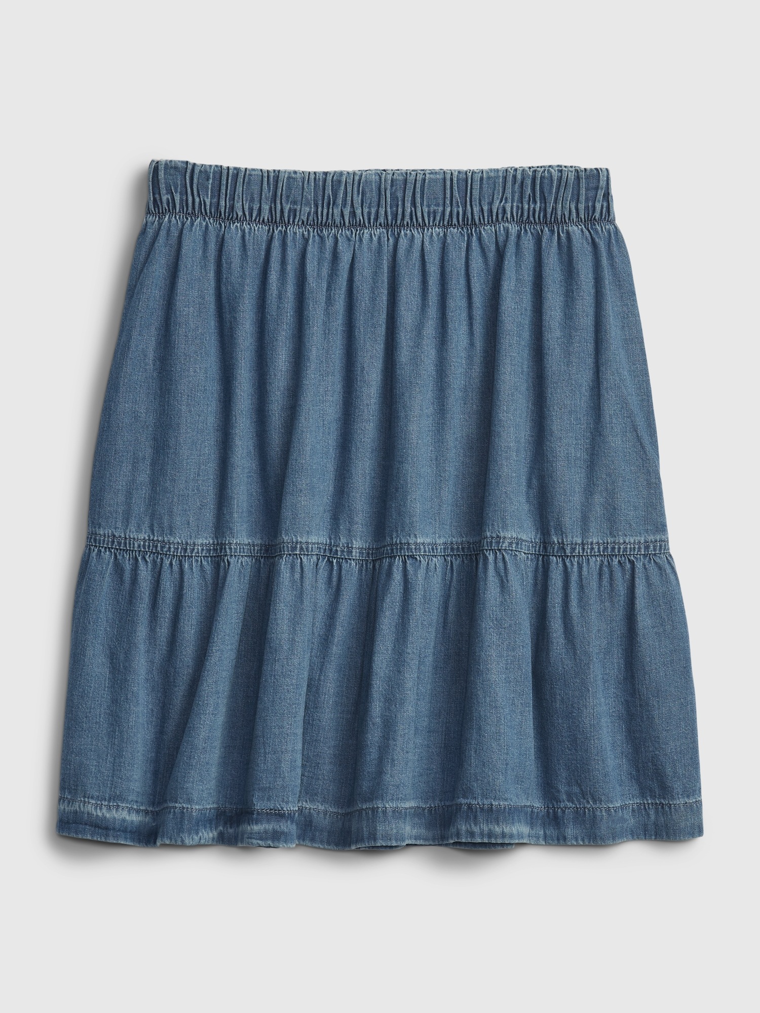 Женские юбки Gap Pull-On Denim Mini Skirt