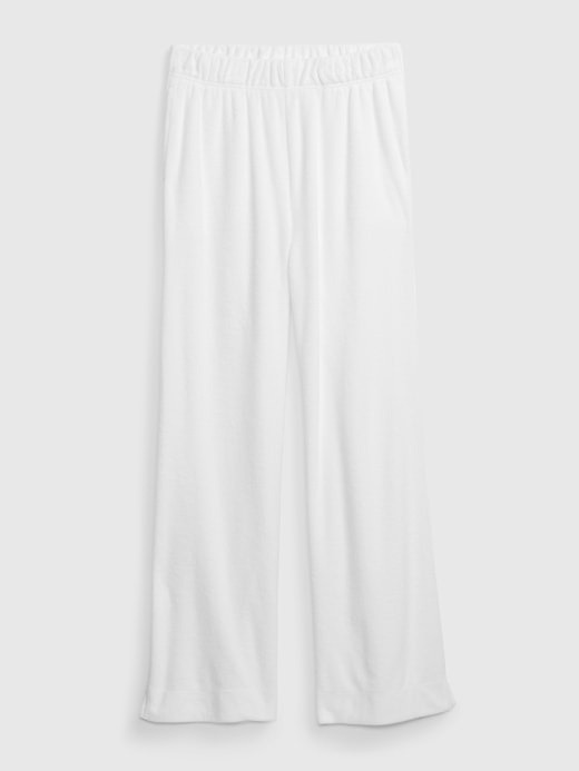 Towel Terry High Rise Pull-On Pants