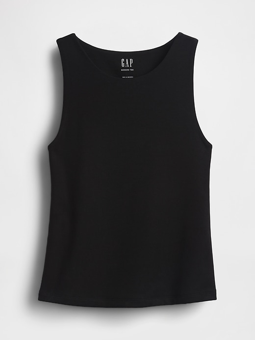 Image number 5 showing, Crop Halter Tank Top