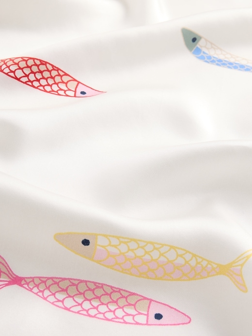 Image number 3 showing, Oversized Silk Bandana