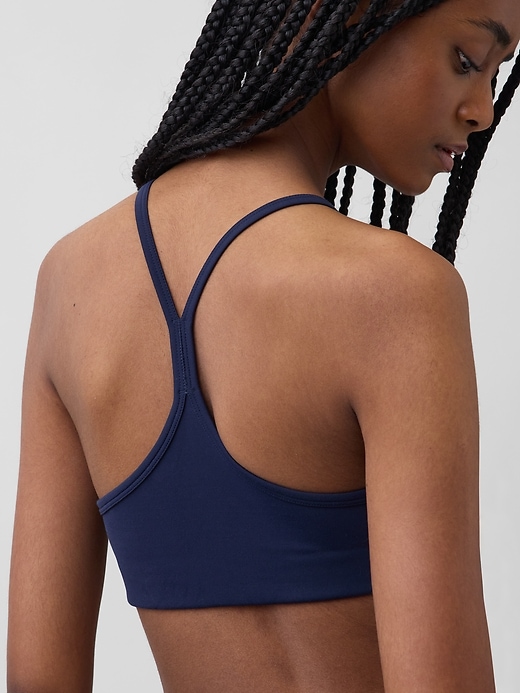 Image number 3 showing, GapFit Smooth Racerback Sports Bra