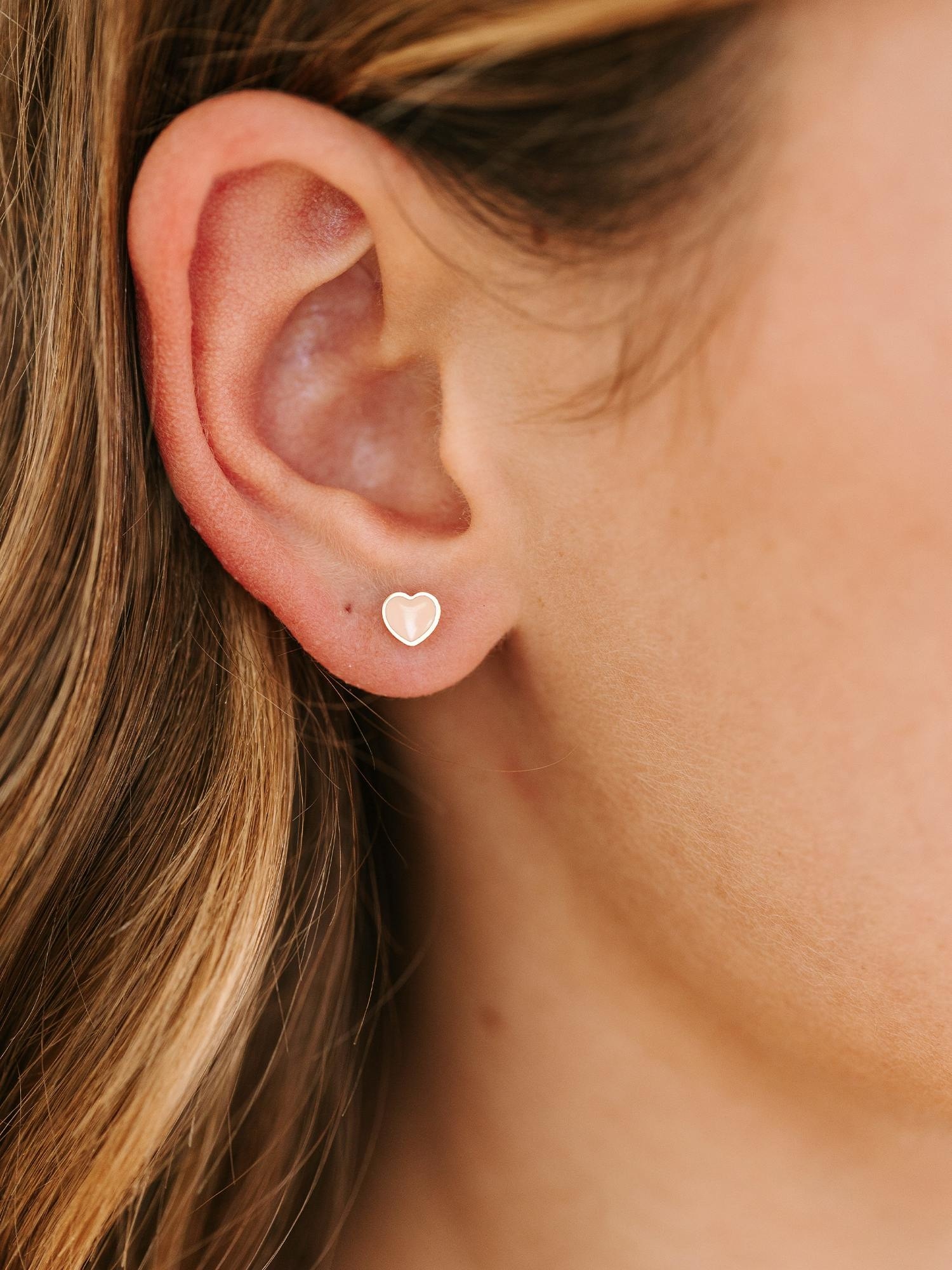 Детские серьги Gap Pierced Co с цветочком на завинчивающейся застёжке — фото 2