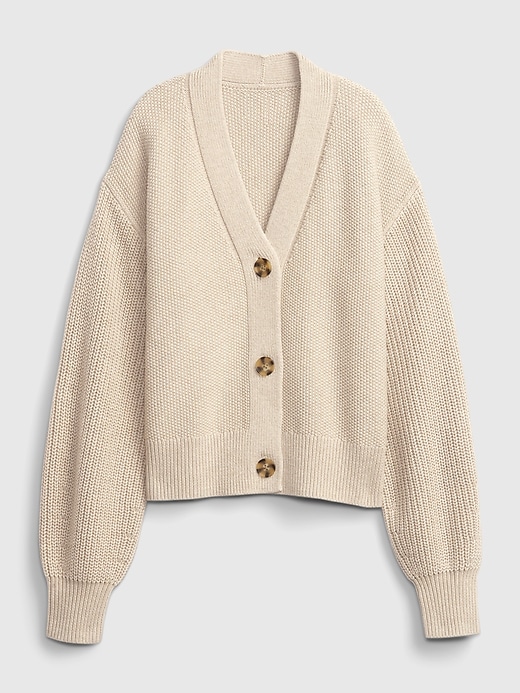 Image number 1 showing, Button-Front Cardigan