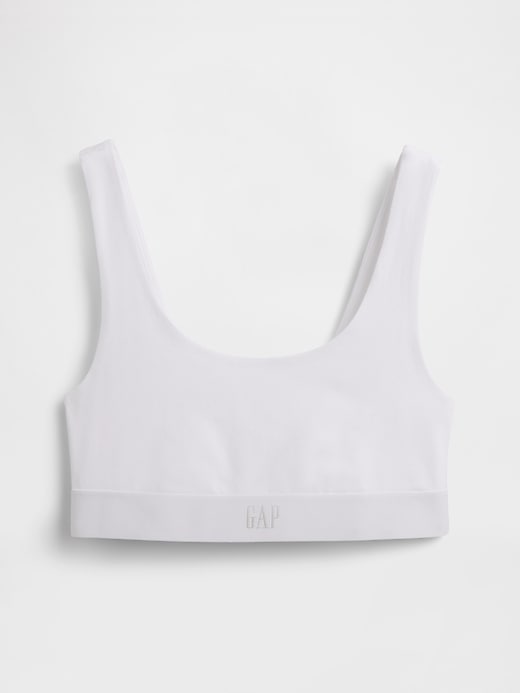 Image number 5 showing, Organic Stretch Cotton Gap Logo Bralette