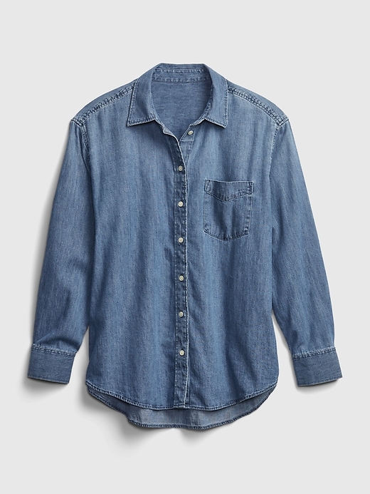 Denim Big Shirt