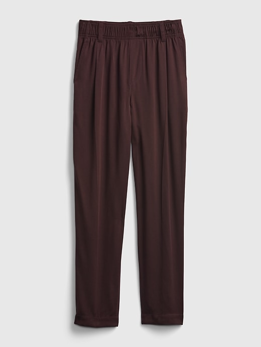 Image number 1 showing, High Rise Cropped Pull-On Pants