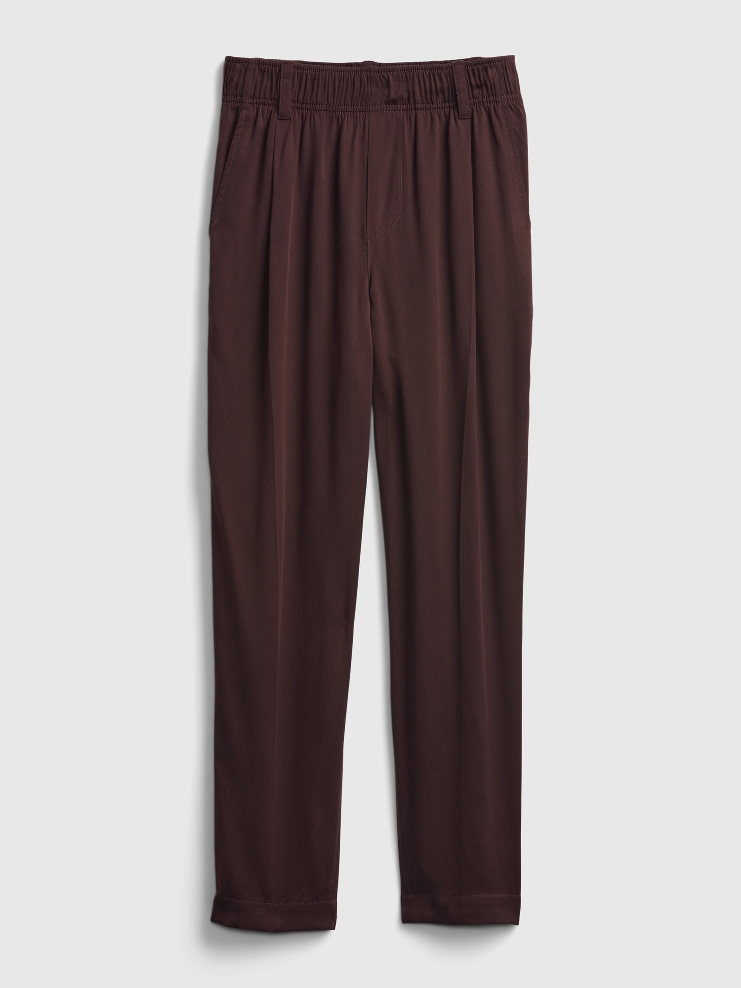 High Rise Cropped Pull-On Pants