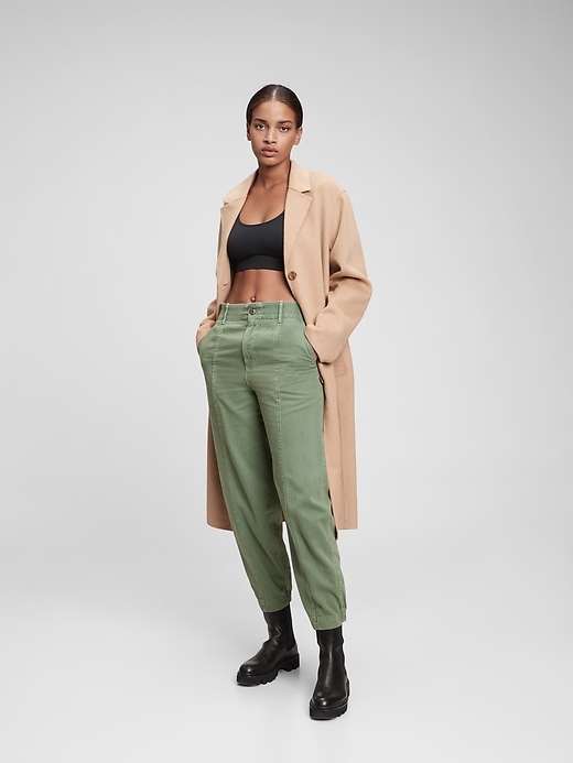 Image number 2 showing, High Rise Barrel Joggers