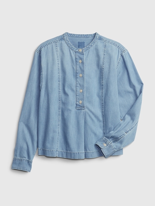 Image number 1 showing, Popover Denim Shirt