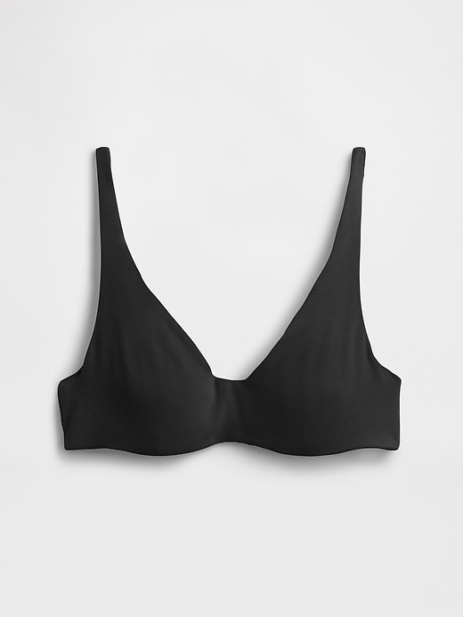 Image number 5 showing, Organic Stretch Cotton Unlined Bra