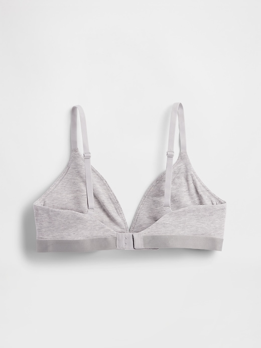 Image number 5 showing, Organic Stretch Cotton Triangle Bra