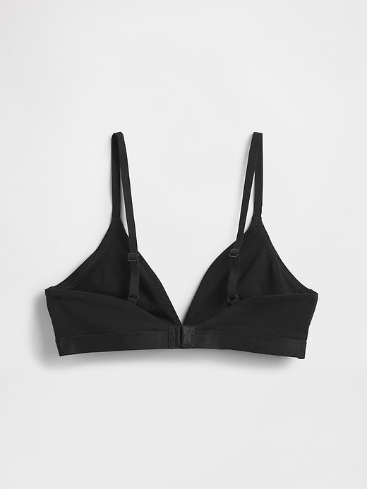 Image number 5 showing, Organic Stretch Cotton Triangle Bra