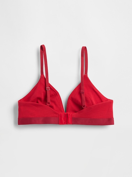 Image number 6 showing, Organic Stretch Cotton Triangle Bra