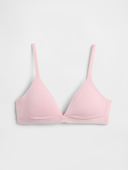 Image number 5 showing, Organic Stretch Cotton Triangle Bra