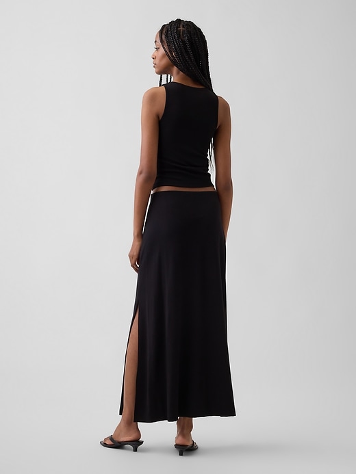 Image number 2 showing, Jersey Maxi Skirt
