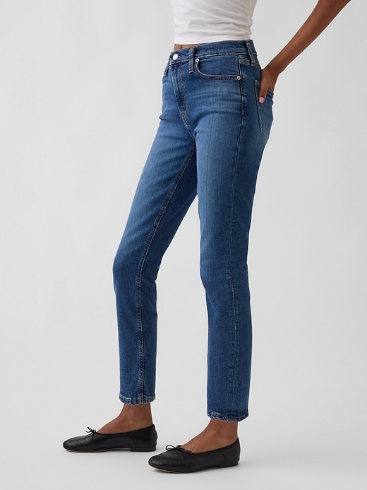 Image number 3 showing, Mid Rise Vintage Slim Jeans