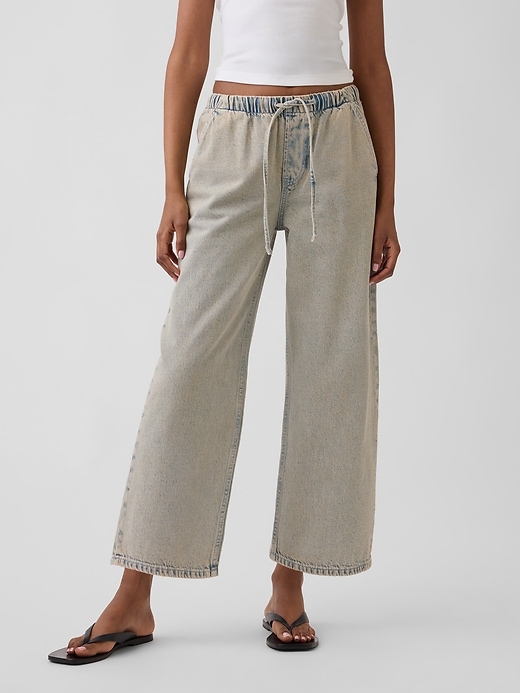 Image number 2 showing, Low Rise '90s Loose Easy Crop Jeans
