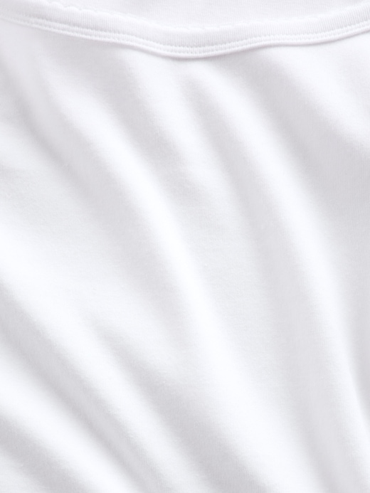 Image number 4 showing, Modern Square-Neck Crop T-Shirt