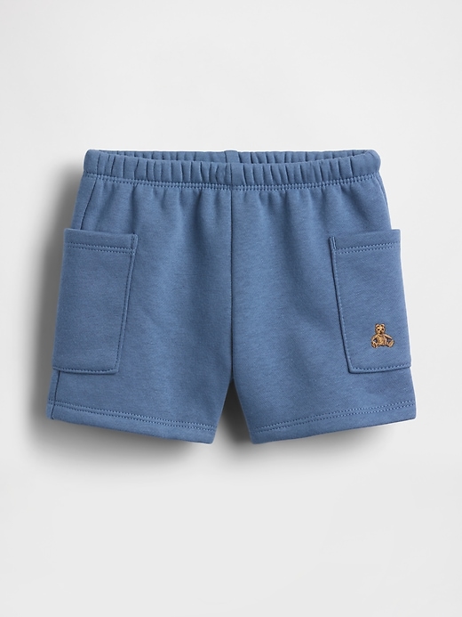 Image number 1 showing, Baby VintageSoft Pull-On Pocket Shorts