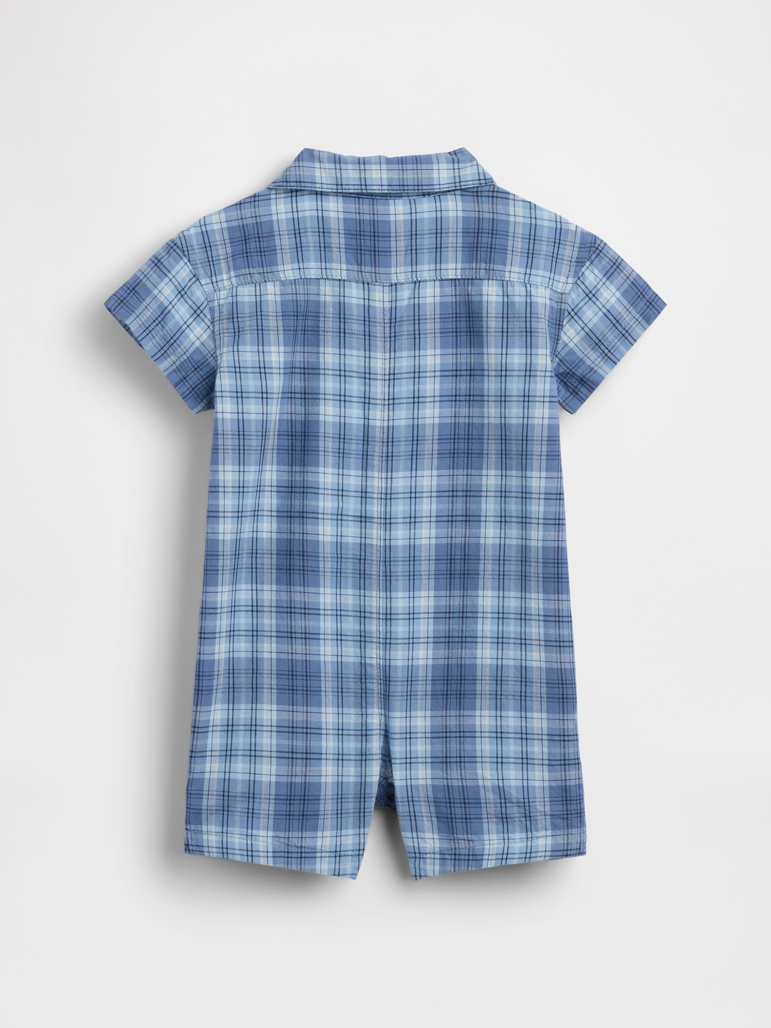 Gap Baby Plaid Shorty One-Piece — фото 2