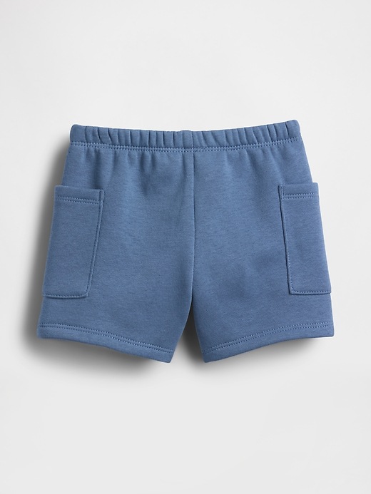 Image number 2 showing, Baby VintageSoft Pull-On Pocket Shorts