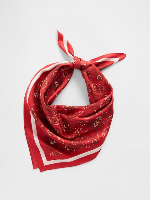 100% Silk Bandana