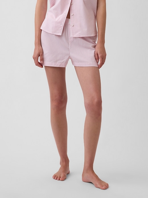 Image number 2 showing, Poplin PJ Boxer Shorts