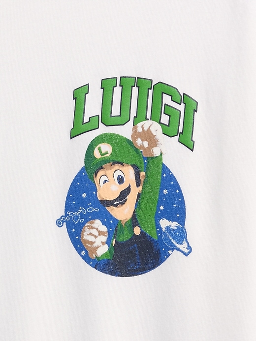 Image number 5 showing, Kids Super Mario Relaxed Graphic T-Shirt