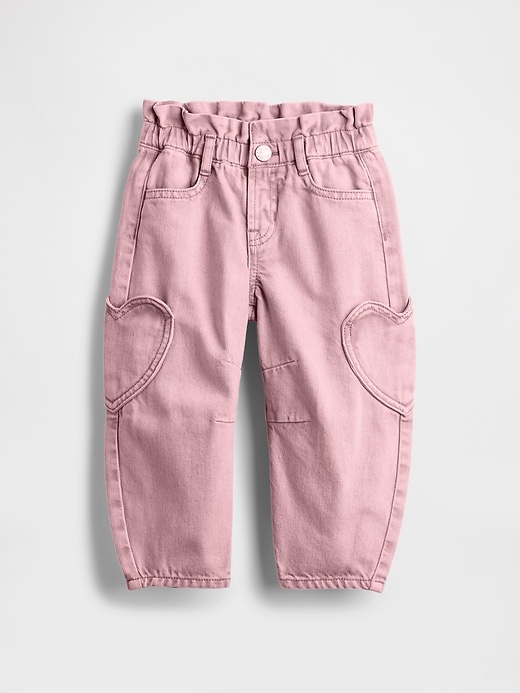 Image number 2 showing, Baby & Toddler Heart Pocket Horseshoe Jeans